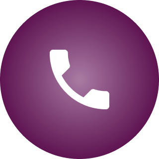 banner icon 02 Purple circle with white phone icon.